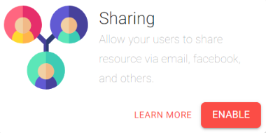 No-code App Builder - Sharing Add-on